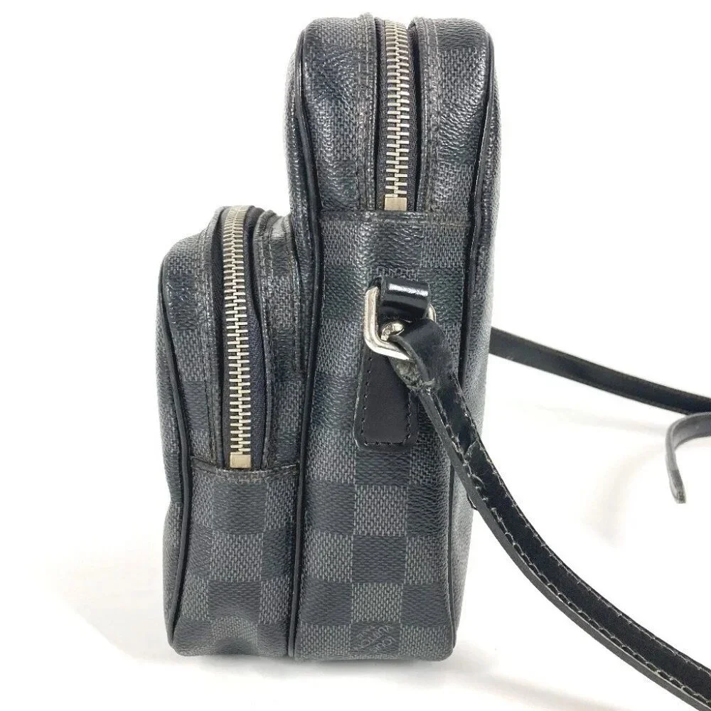 LOUIS VUITTON N41446 Damier Graphite Rem Crossbody bag Pochette Shoulder Bag